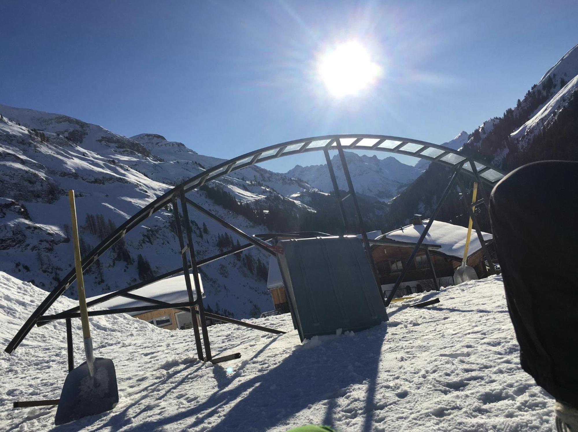 Aelpler Stuba Appartements Am Laerchenhof Warth  Exteriör bild
