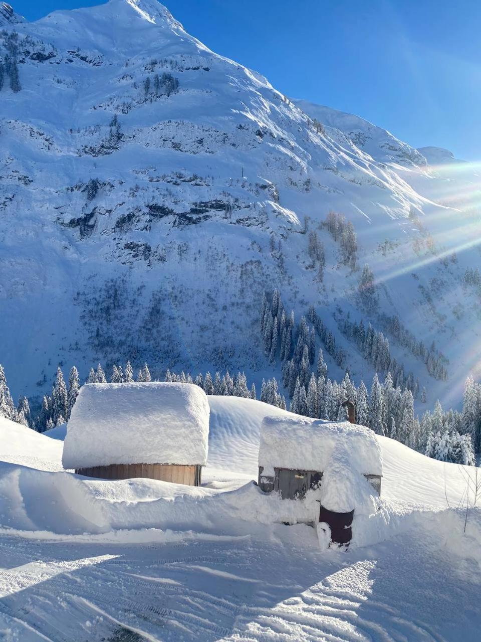 Aelpler Stuba Appartements Am Laerchenhof Warth  Exteriör bild